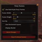 World of Warcraft Raid-style Party Frames-02