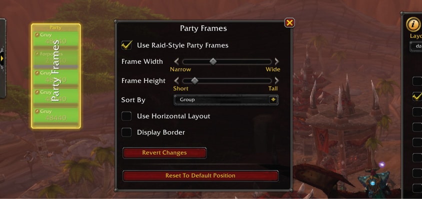 World of Warcraft Raid-style Party Frames-02