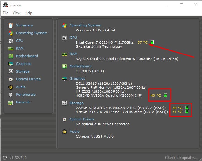 cpu temp