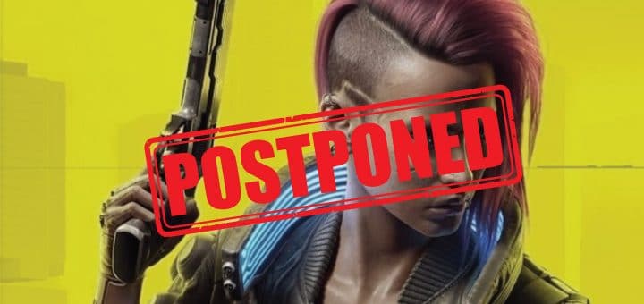 Cyberpunk 2077 release date postponed to december.