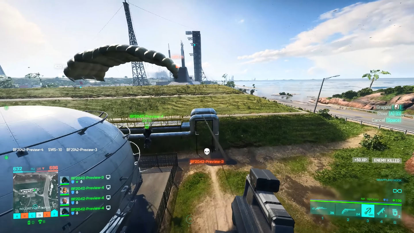 Battlefield 2042 - screenshot 3 - Terrain Quality: Medium