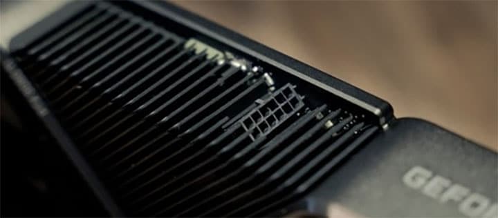 New Poewer connector of GeForce RTX 3090 Ti