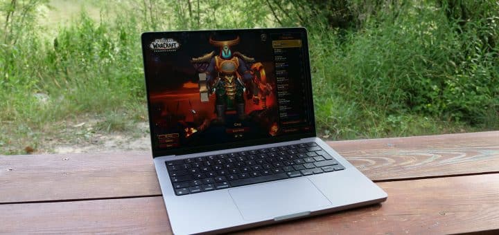 World of Warcraft on Macbook Pro M1 2021 14 inch